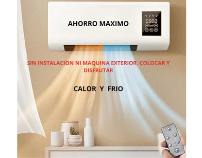 Aire Acondicionado TT Portátil 2 en 1 Calor y Frio - Bajo consumo y Máxima Potencia
