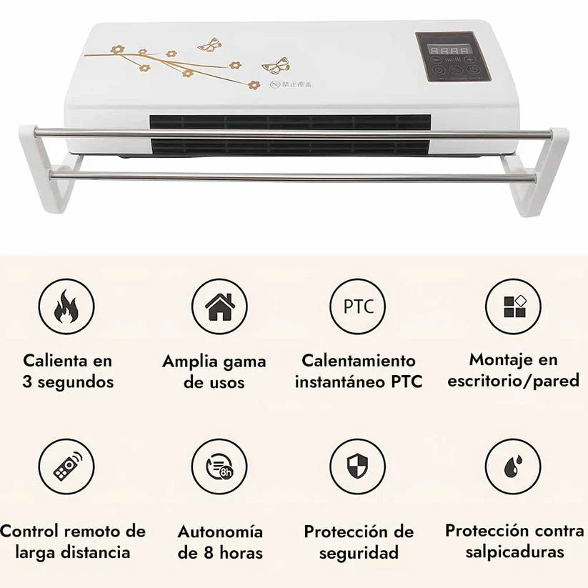 Aire Acondicionado TT Portátil 2 en 1 Calor y Frio - Bajo consumo y Máxima Potencia