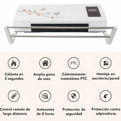 Aire Acondicionado TT Portátil 2 en 1 Calor y Frio - Bajo consumo y Máxima Potencia